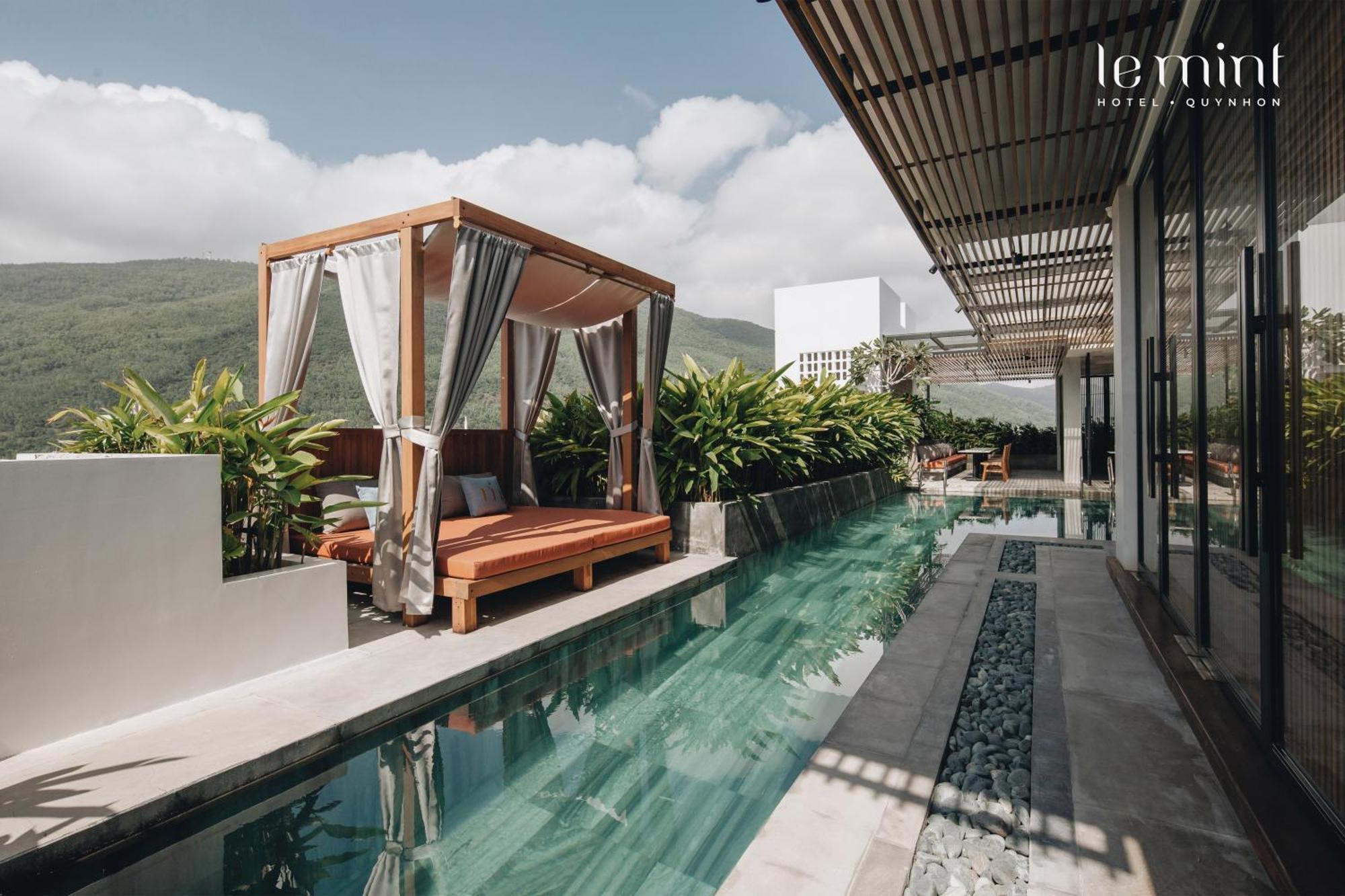 Le Mint Hotel Куинён Экстерьер фото