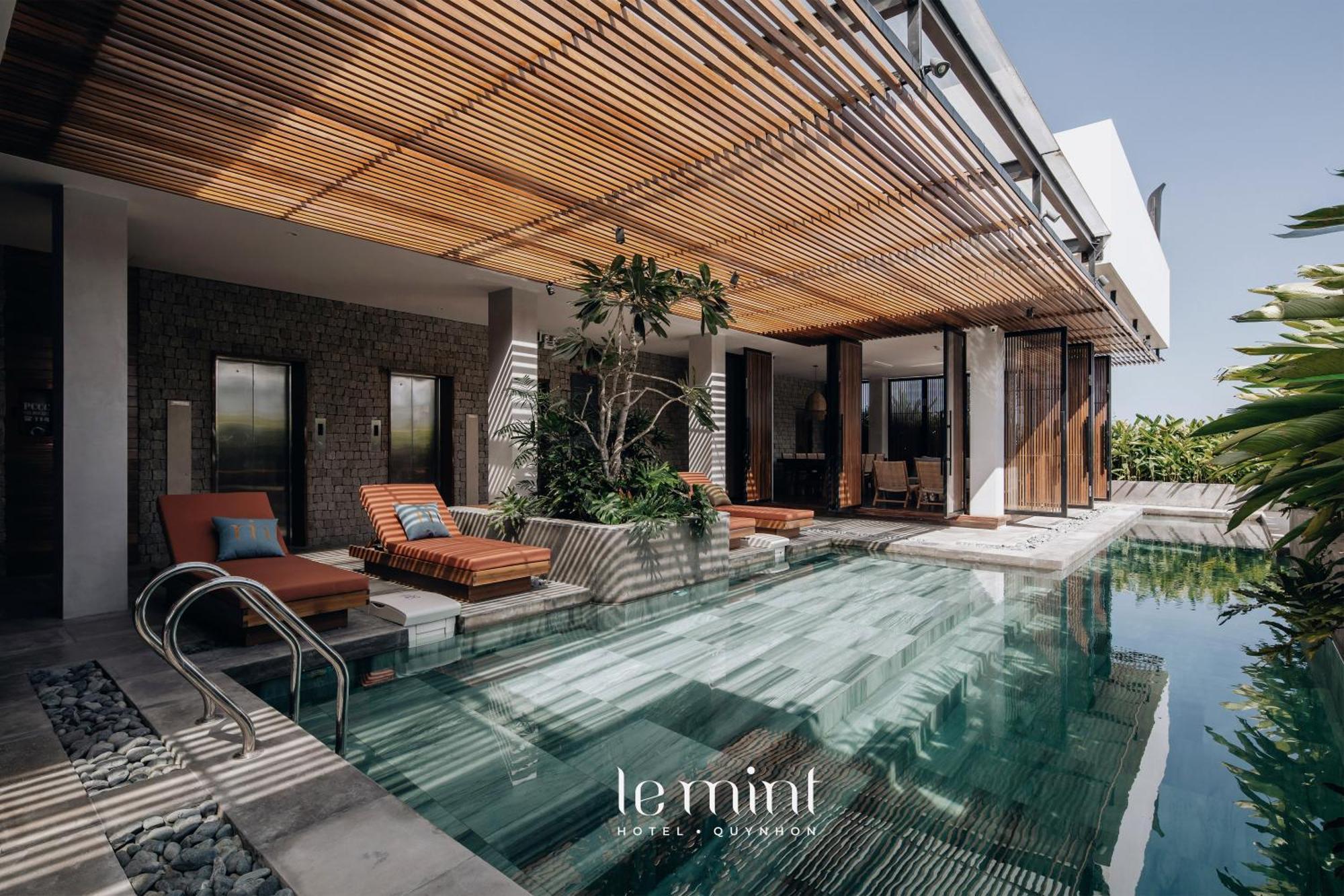 Le Mint Hotel Куинён Экстерьер фото