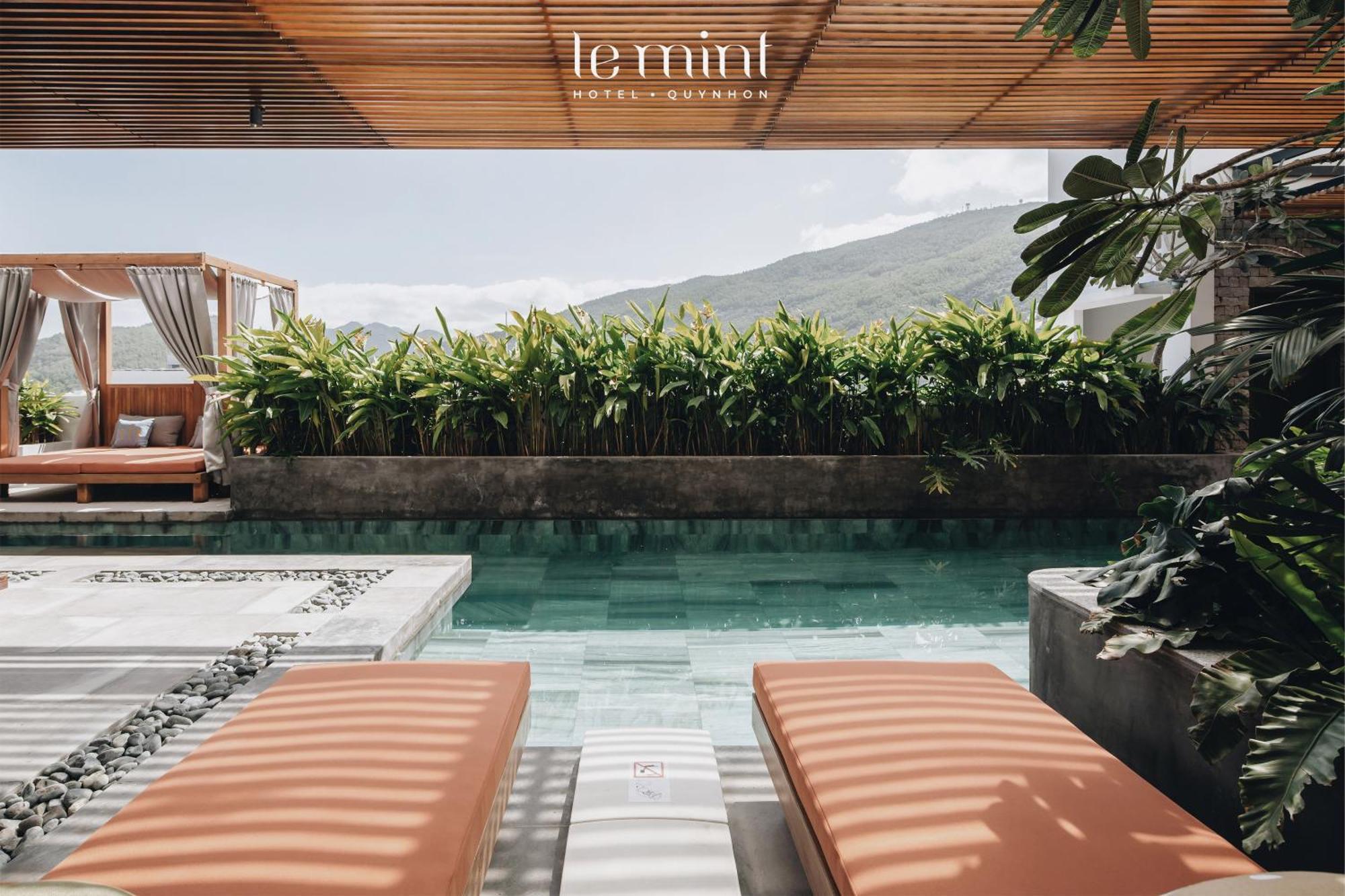 Le Mint Hotel Куинён Экстерьер фото